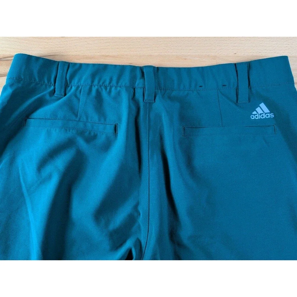 Adidas Ultimate365 Mens Golf Pants 32x30 Performance Stretch Teal
